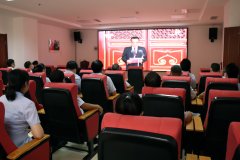 【百年恰是風(fēng)華正茂】新蒲建設(shè)集團組織集中收看建黨100周年慶祝大會